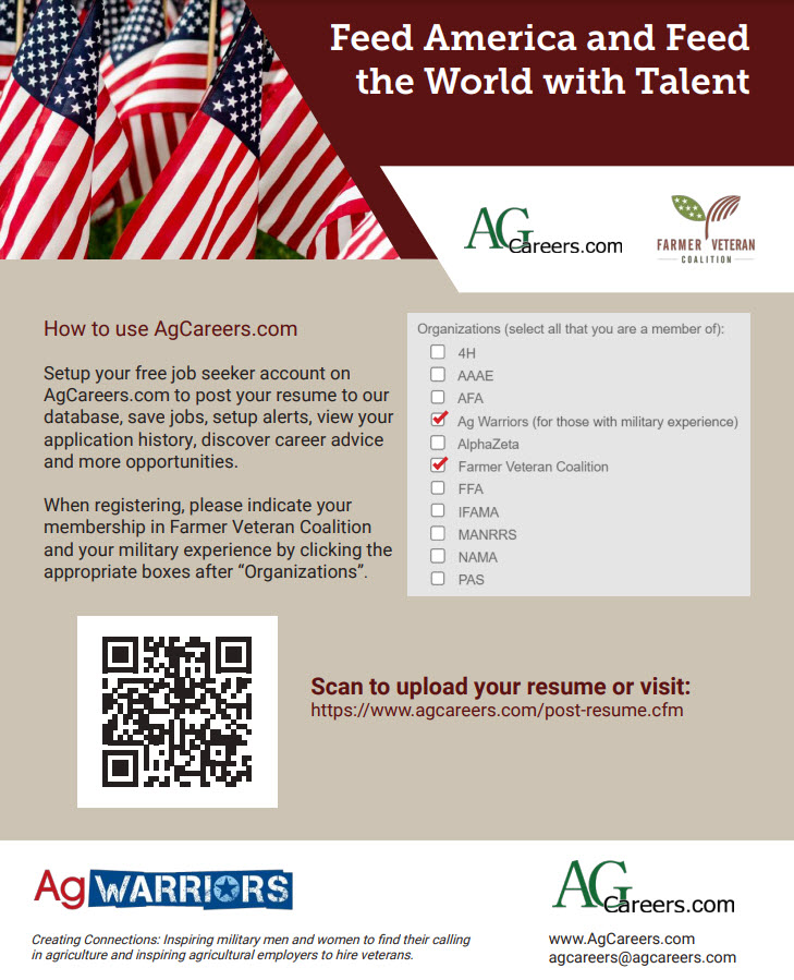 Mobilizing Veterans to Feed America Farmer Veteran Coalition AgCareers