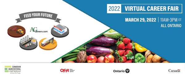 Feed Your Future Virtual Career Fair, Ontario, March 29, 2022