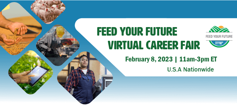 Feed Your Future Virtual Career Fair USA Nationwide Feb. 8 2023