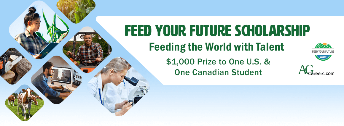 Feeding the World with Talent. $1000 Prize to One US & One Canadian Student